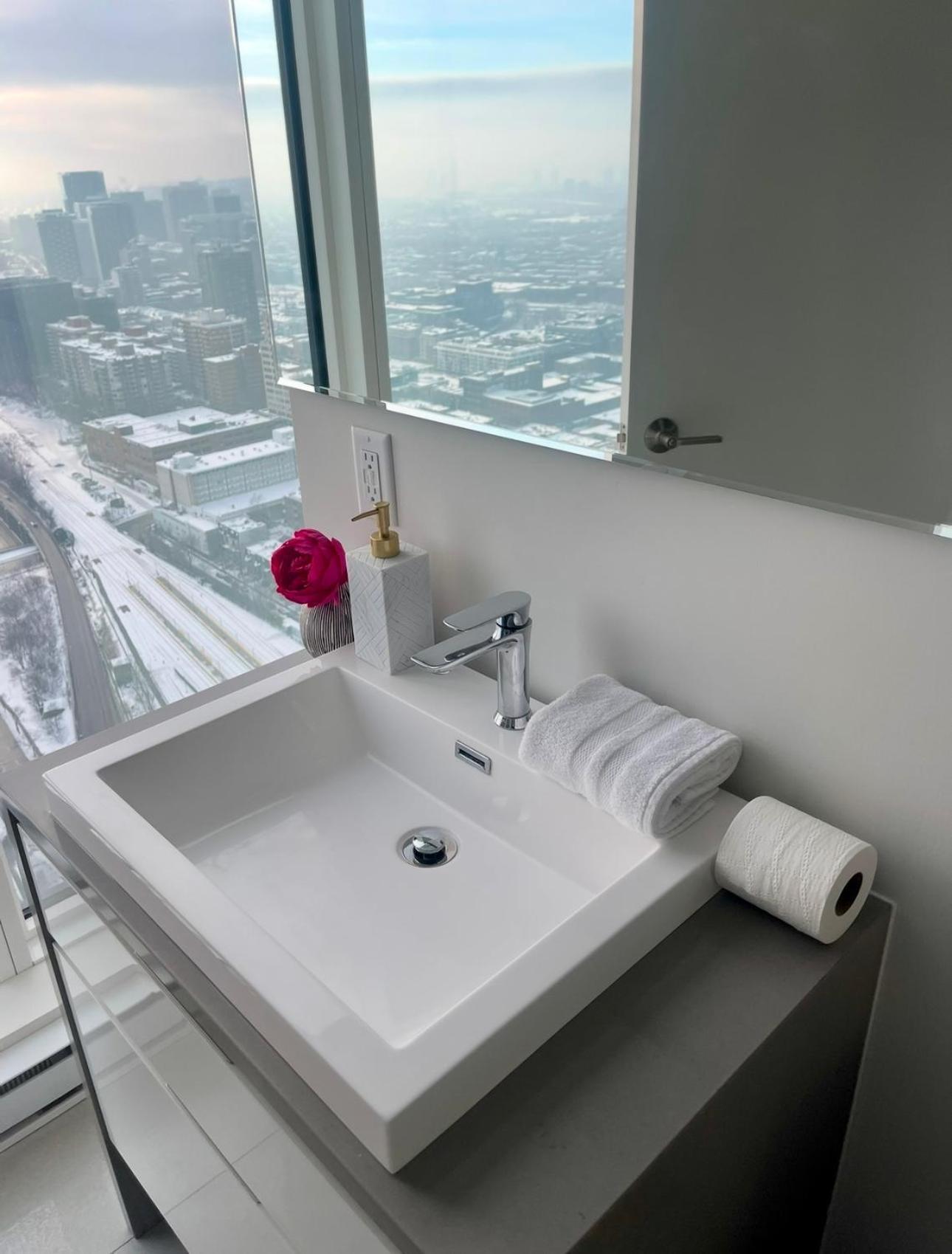 Spectacular Skyline Views - Downtown Montreal - Luxury Condo & Penthouse Szoba fotó
