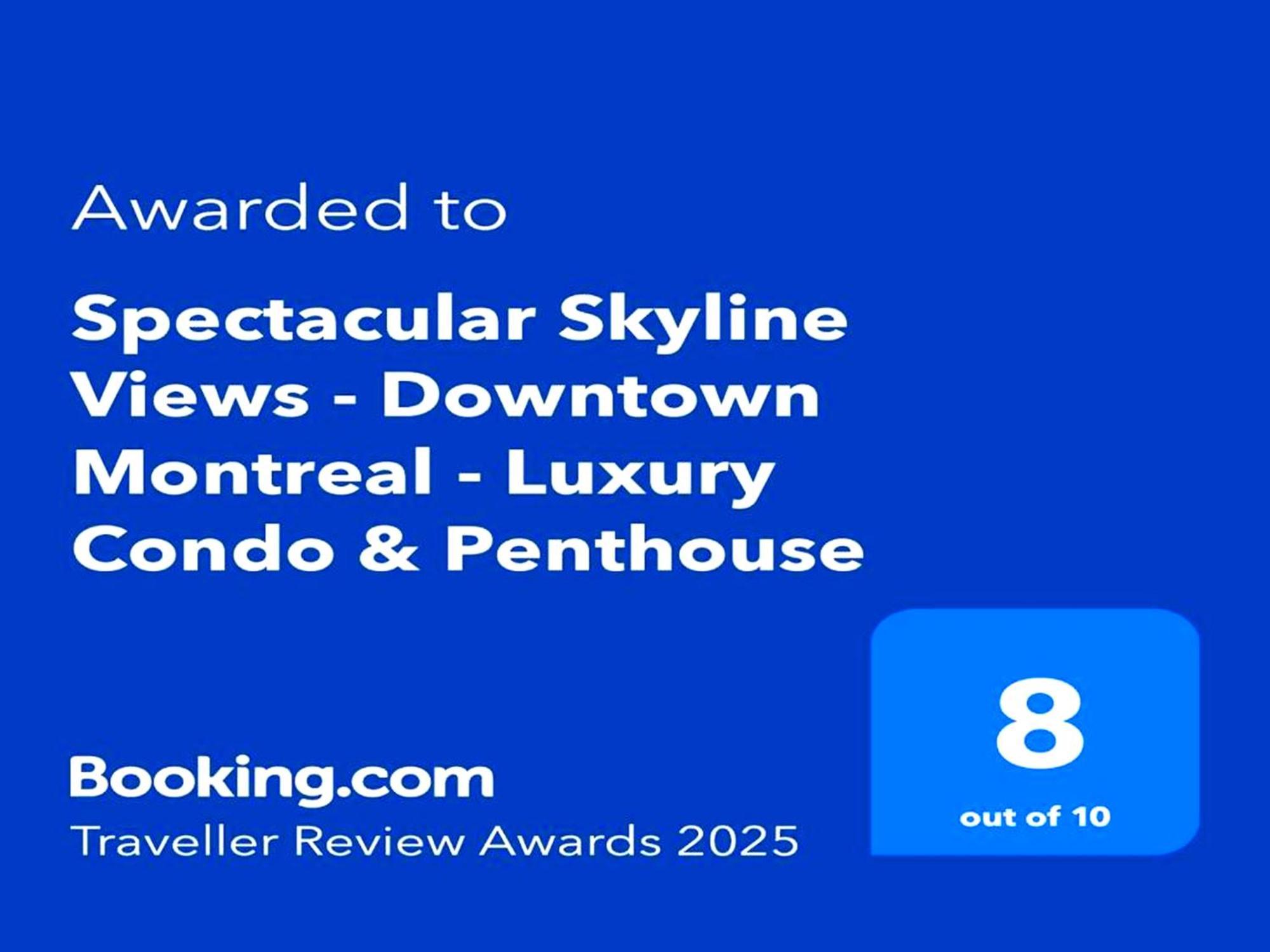 Spectacular Skyline Views - Downtown Montreal - Luxury Condo & Penthouse Kültér fotó